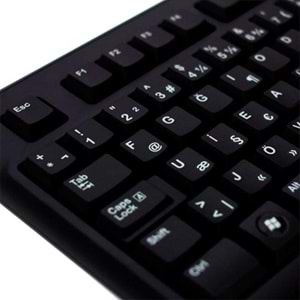 LOGITECH K120 F USB KABLOLU KLAVYE SİYAH 920-004163 