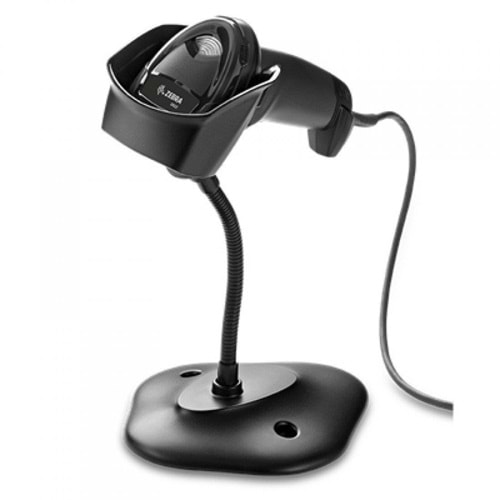 ZEBRA DS2208 (DS2208-SR7U2100SGW) 2D KAREKOD KABLOLU USB BARKOD OKUYUCU + STAND 