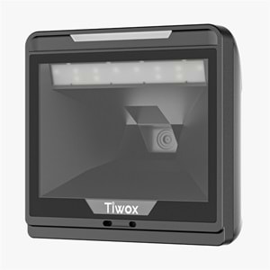 TIWOX VS-8000 2D KAREKOD KABLOLU USB MASAÜSTÜ BARKOD OKUYUCU 