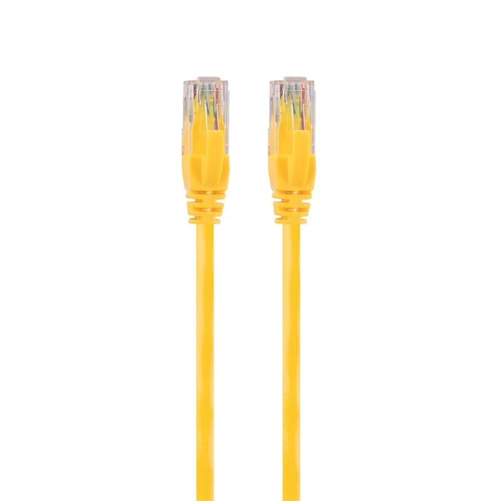 S-LINK SL-CAT601YE 1MT UTP CAT6 KABLO SARI 