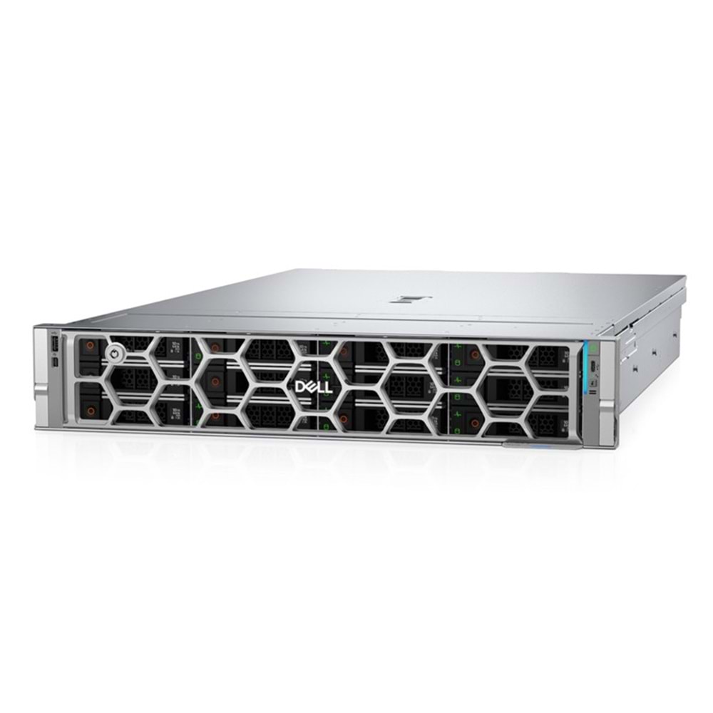 DELL POWEREDGE EMEA_PER570_SPL2 2U 1X XEON 6511P 12X3.5